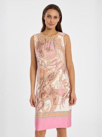 Robe 'Dhiva' Ana Alcazar en beige : devant