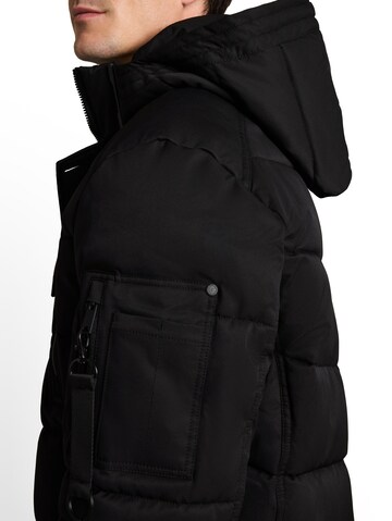 TOM TAILOR Between-season jacket in Black