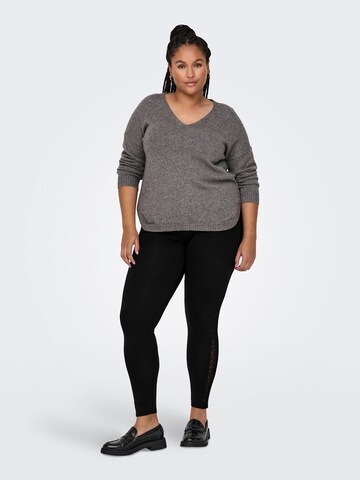 ONLY Carmakoma Skinny Leggings 'CARCili' in Schwarz