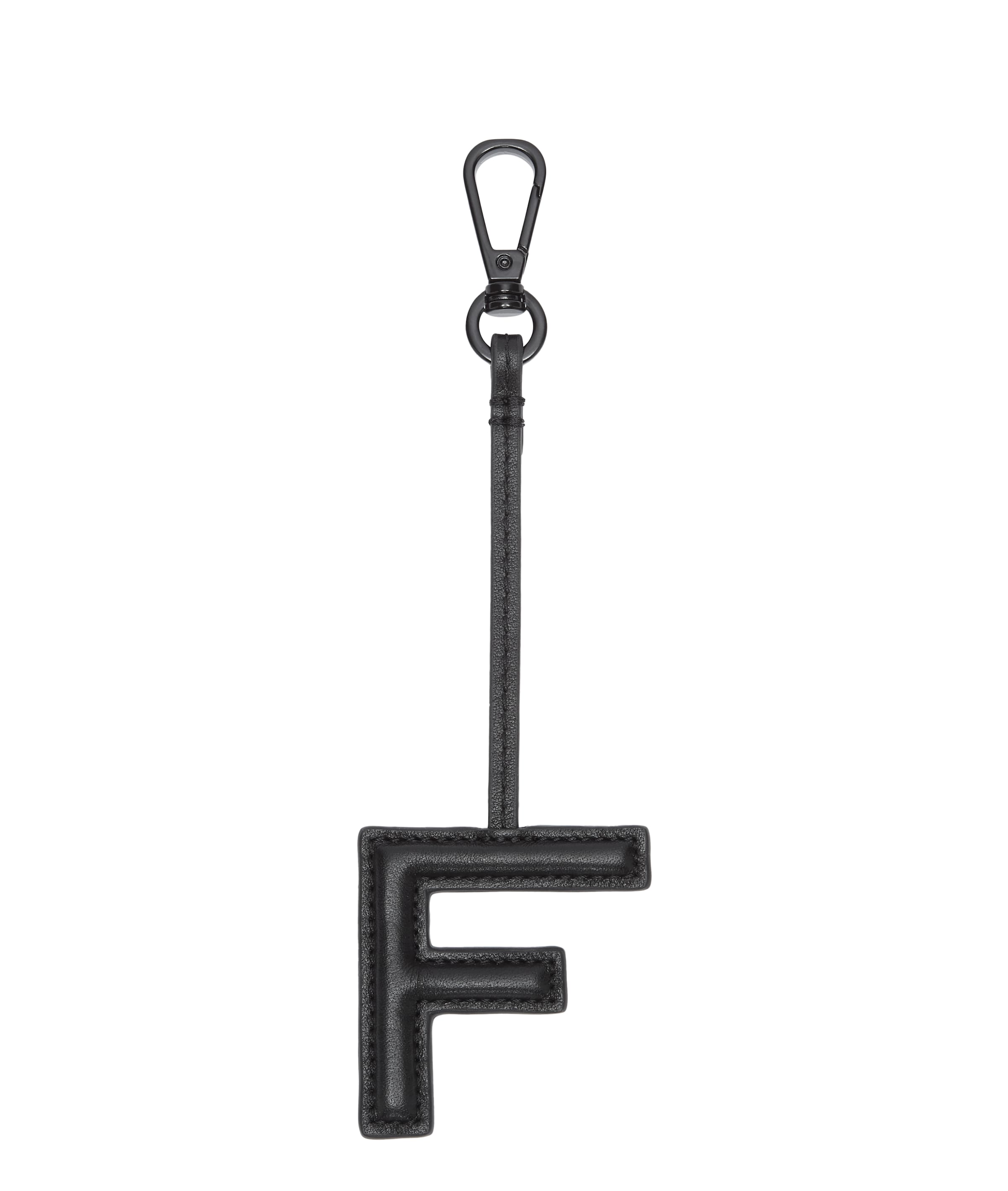 Accessoires pour sacs 'Buchstabe F' Liebeskind Berlin en noir : devant