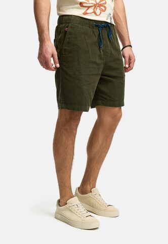 Regular Pantalon 'Polle' INDICODE JEANS en vert