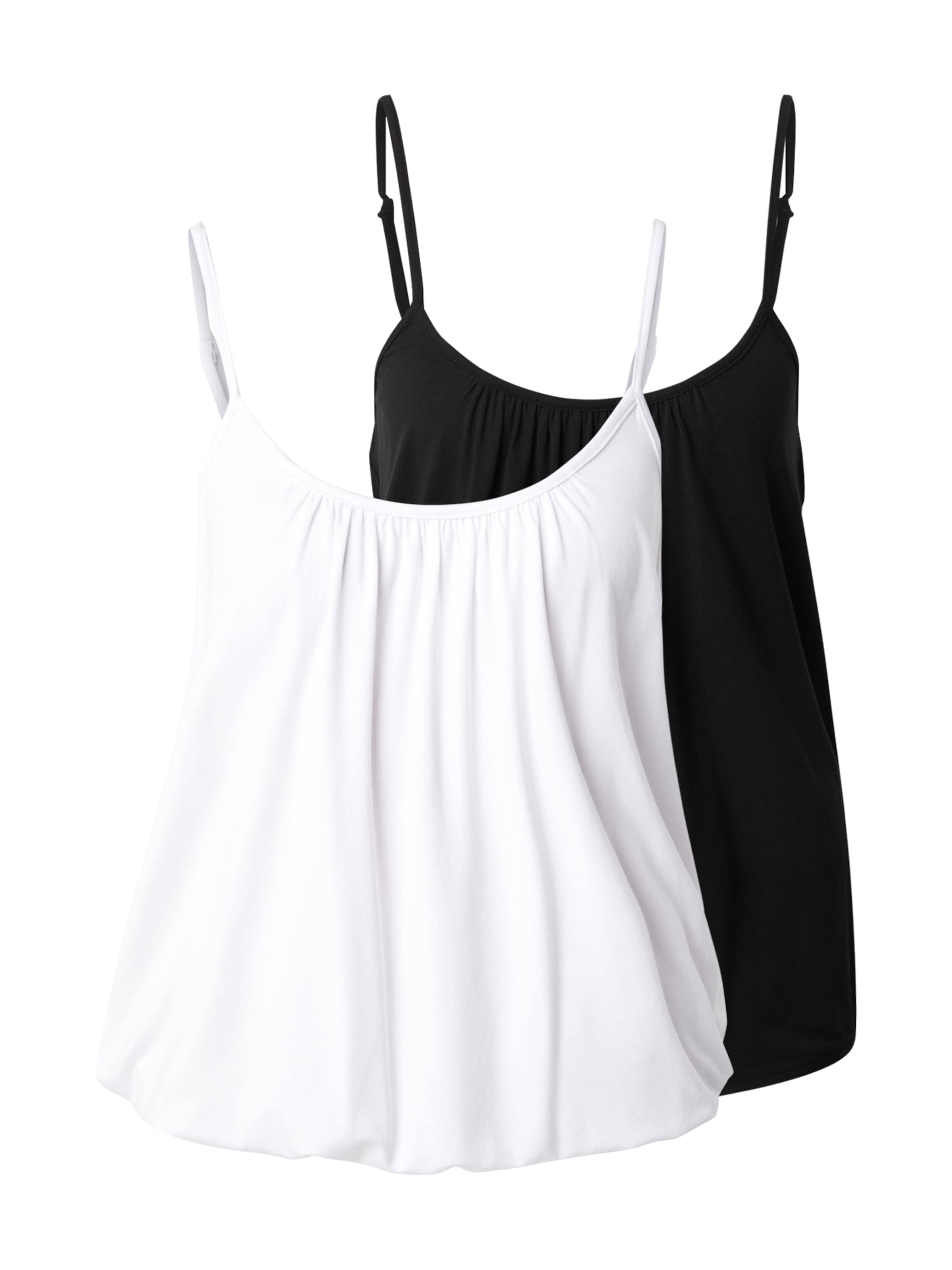 ABOUT YOU Top 'Lydia' in Black: front