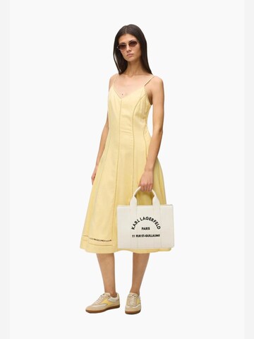 balts Karl Lagerfeld "Shopper" tipa soma