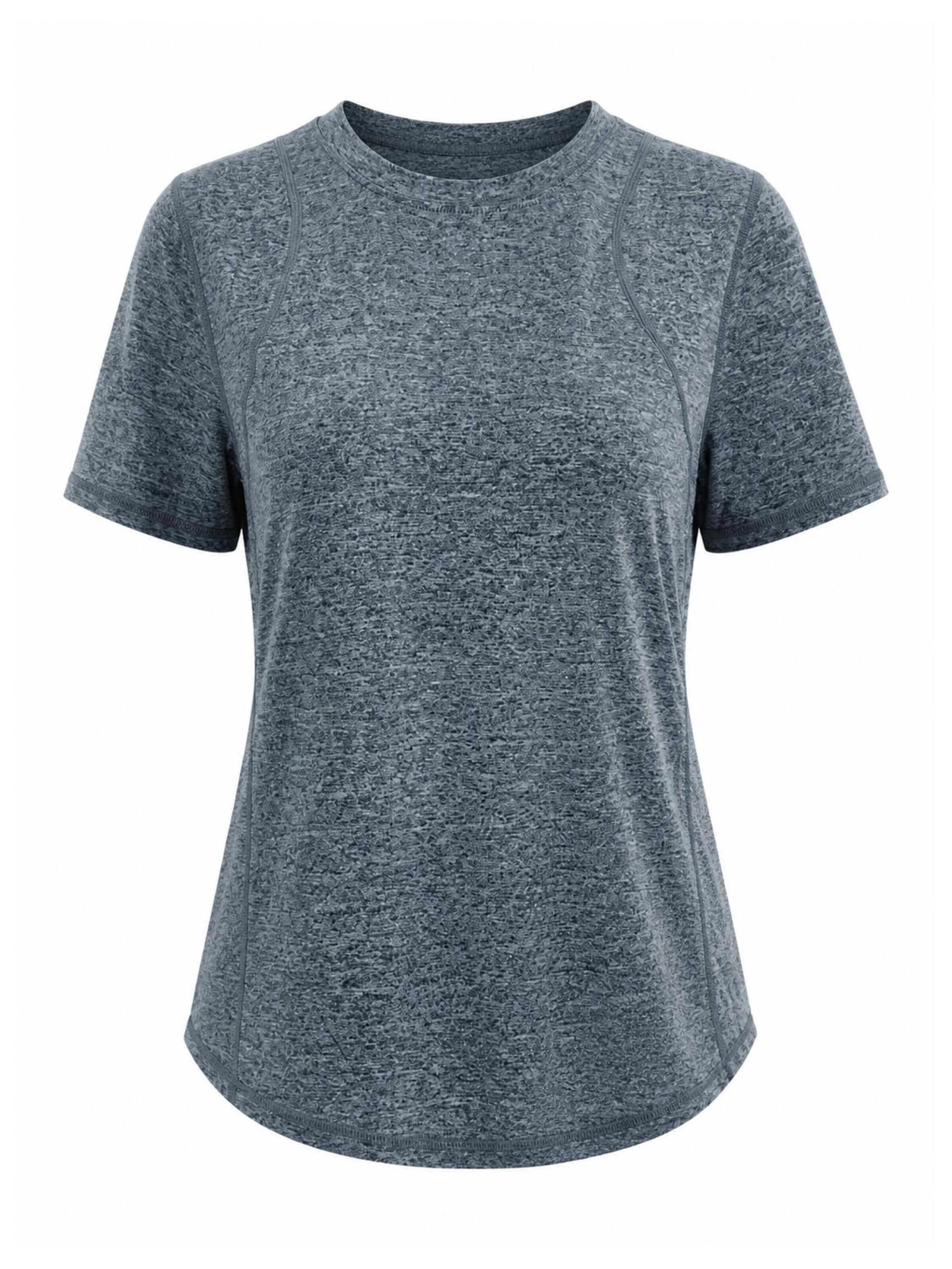 AOTTORI Performance Shirt in Blue: front