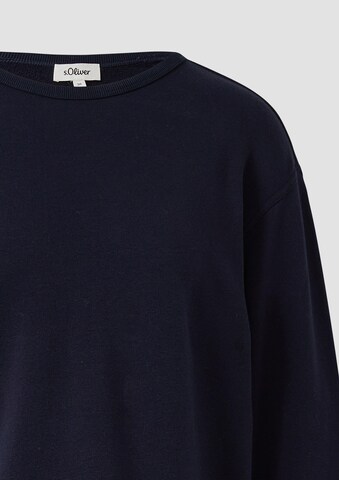 s.Oliver Sweatshirt in Blauw