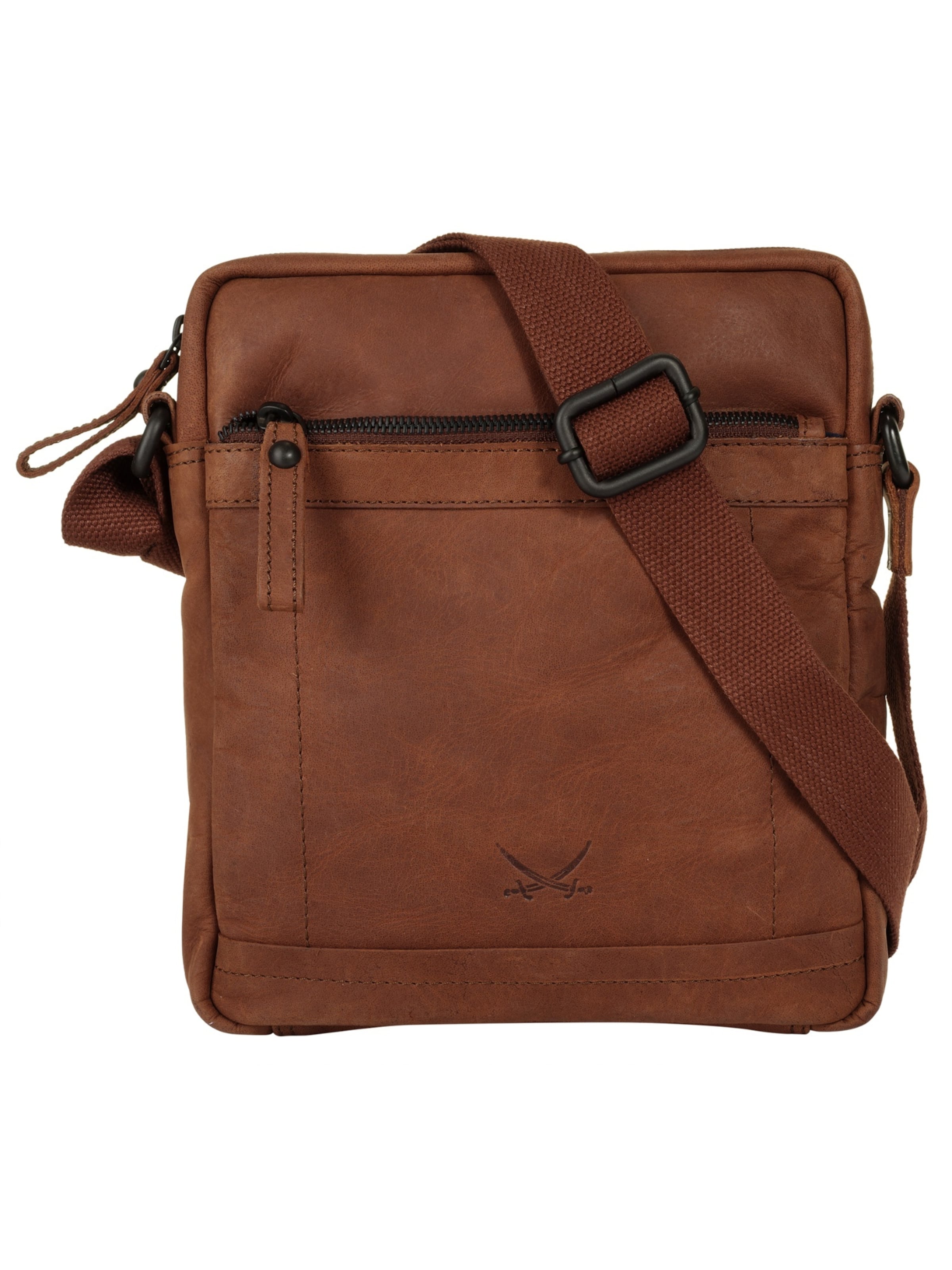 Sac à bandoulière SANSIBAR en marron : devant