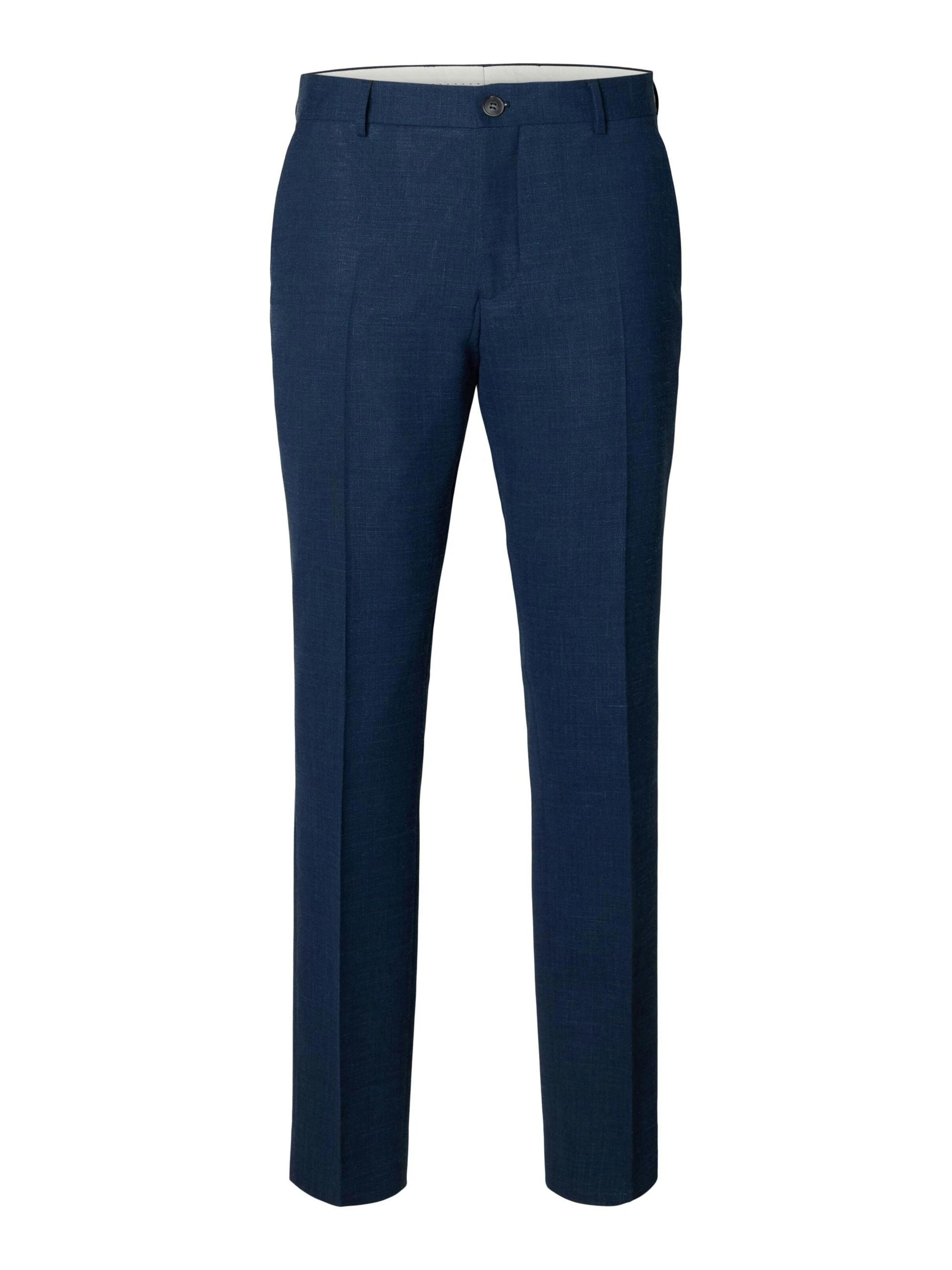 SELECTED Slimfit Bukser '16087871' i blå: forside