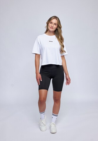 SNOCKS - Camiseta en blanco