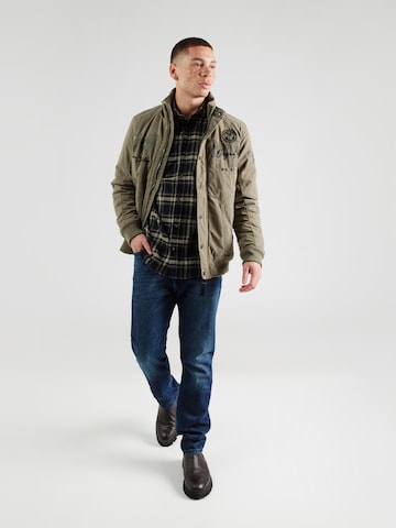 Veste mi-saison CAMP DAVID en vert