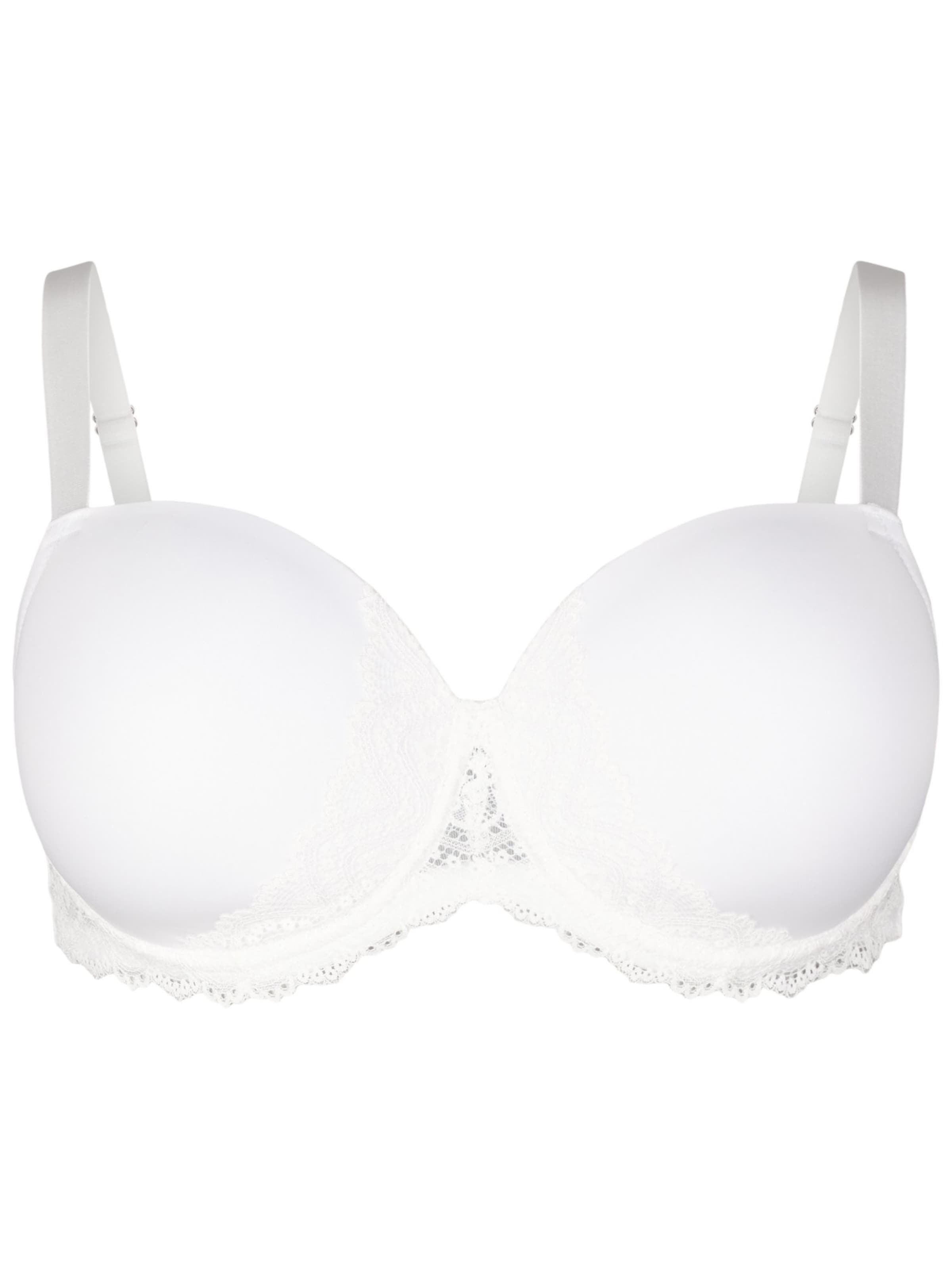 Invisible Soutien-gorge 'Lsara' Devoted by Zizzi en blanc : devant