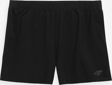 4F - Loosefit Calças de desporto 'SKMF011' em preto: frente