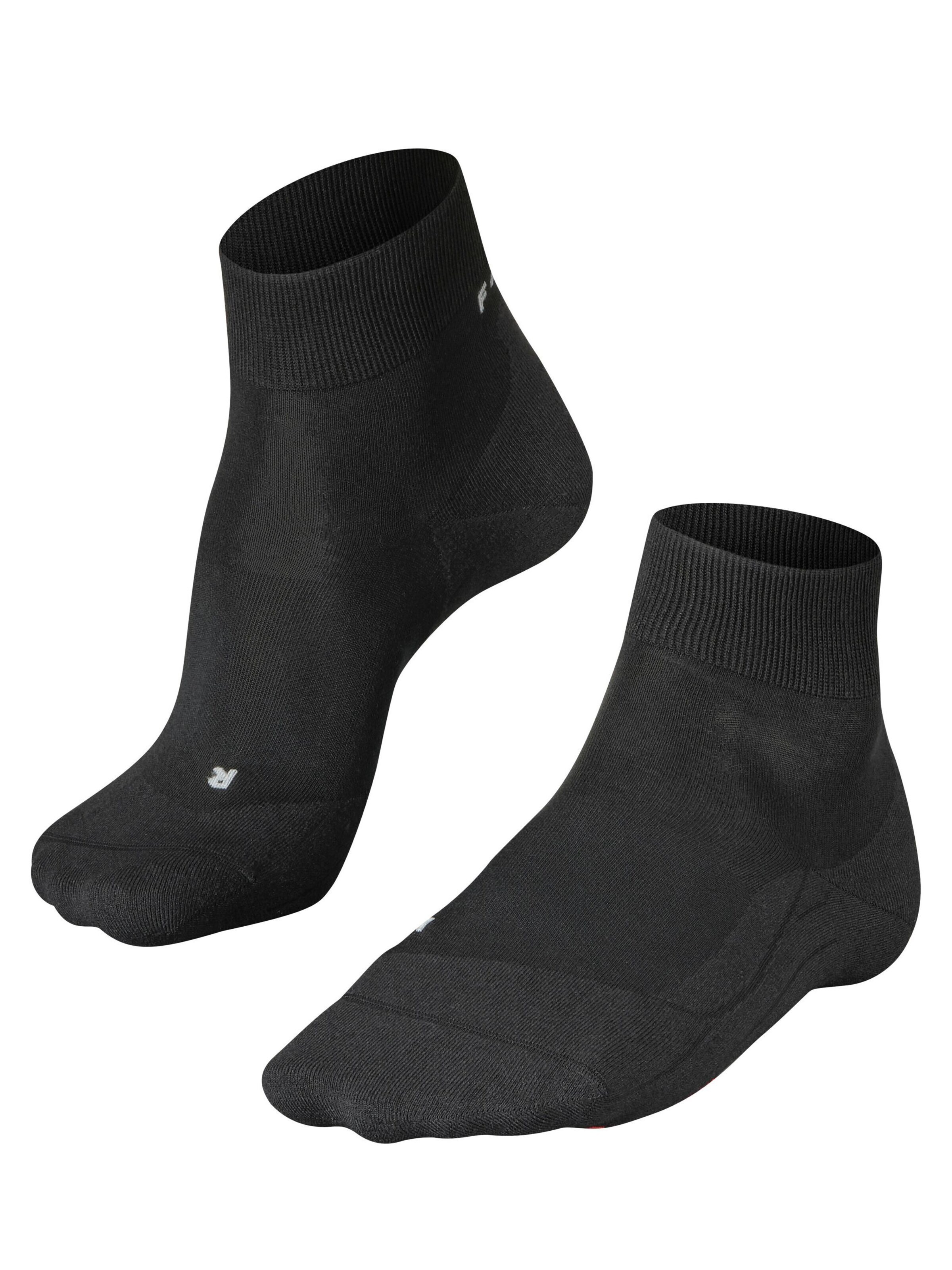FALKE Athletic Socks 'RU4 Light Performance Short' in 35-36 in Black, Item view