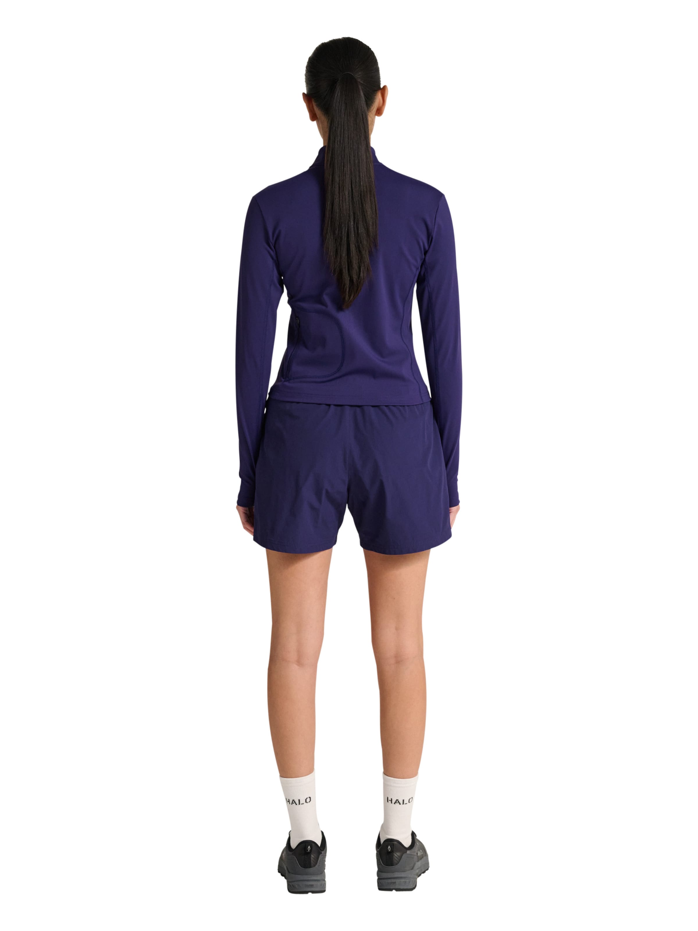 HALO Loosefit Broek in Lila