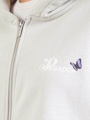 Pegador - Sudadera con cremallera 'NORIA' en gris