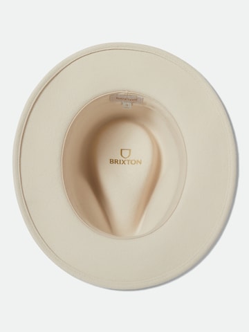 Brixton Hatt 'MESSER FEDORA' i vit