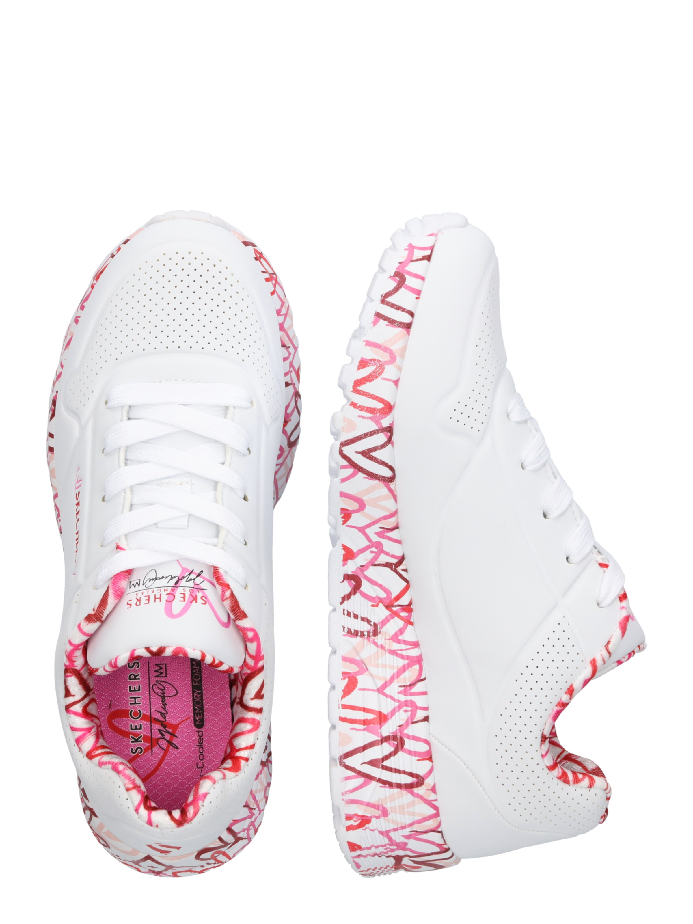 SKECHERS Trampki 'Uno Lite - Lovely Luv' w kolorze biały