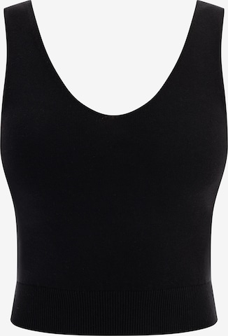 faina Top in Schwarz: predná strana