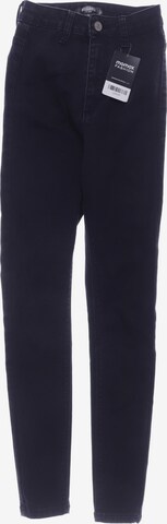 Missguided Petite Jeans in 24-25 in Black: front