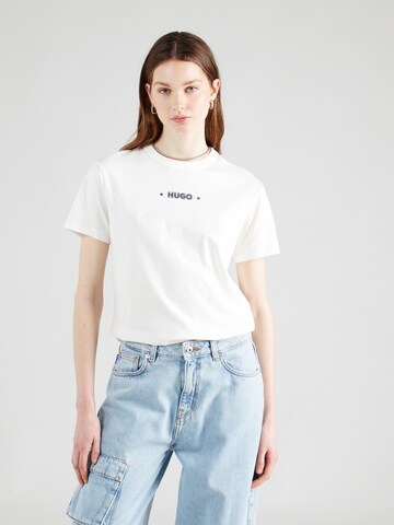 T-shirt 'Damacia 1' HUGO en blanc : devant