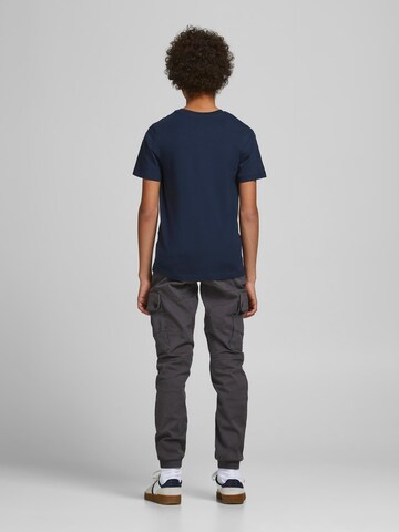 T-Shirt 'Ecorp' Jack & Jones Junior en bleu