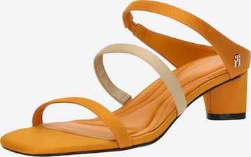 TOMMY HILFIGER Sandalen met riem in Oranje: voorkant