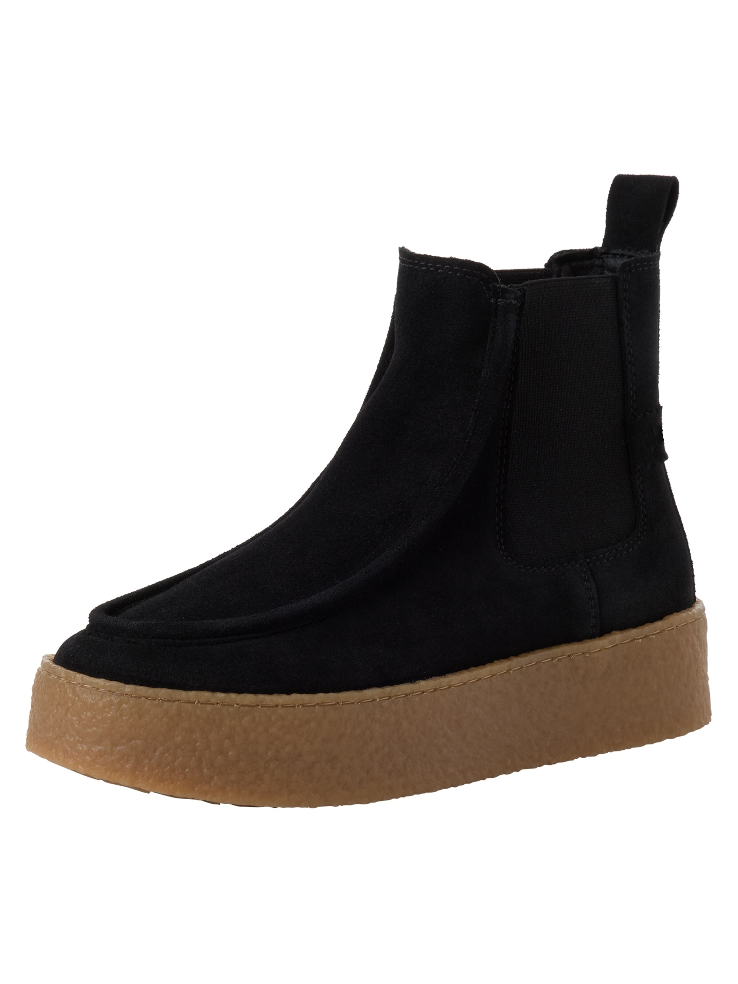 Tamaris Chelsea boots in Zwart: voorkant