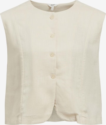 OBJECT - Chaleco en beige: frente