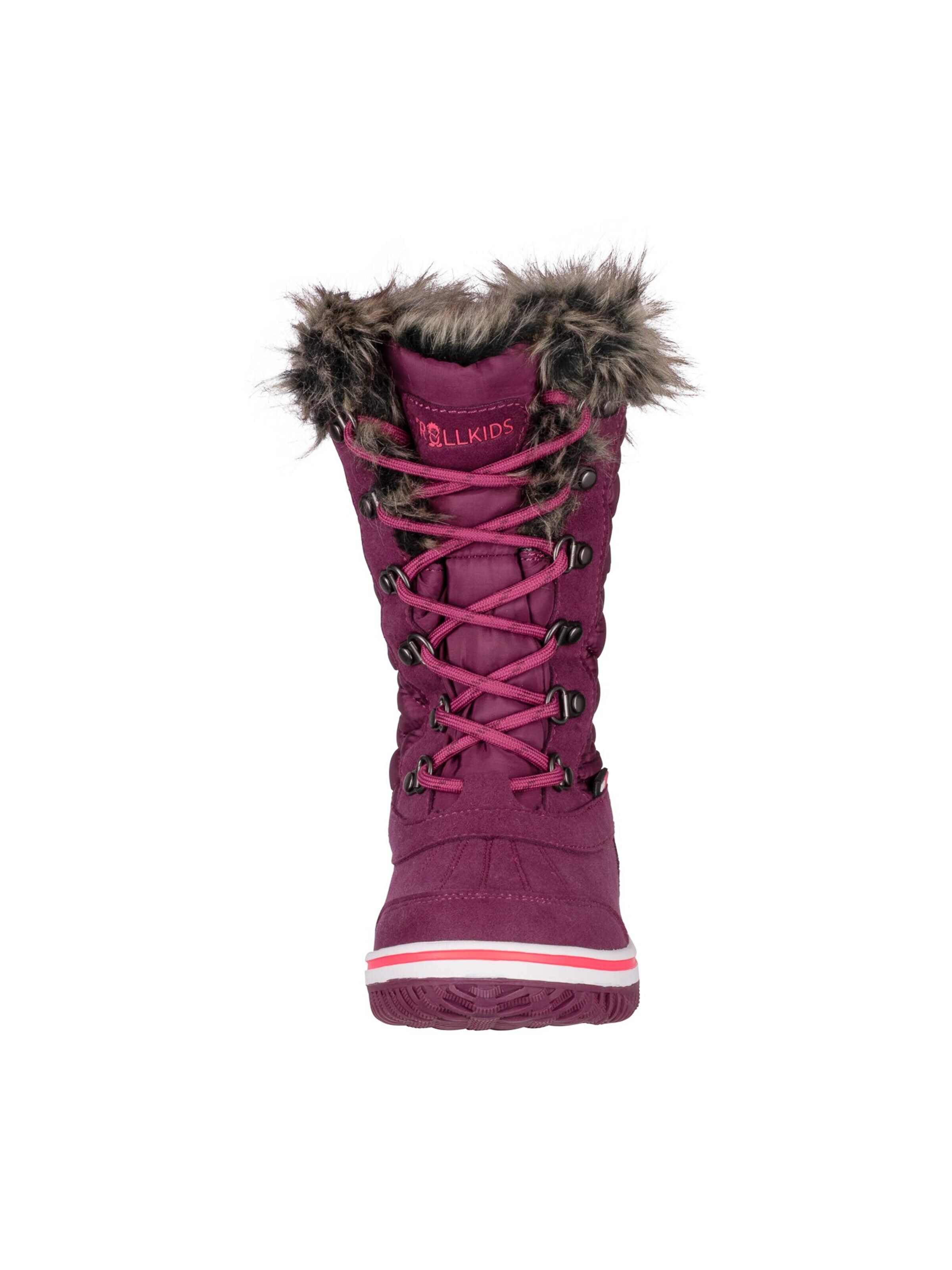 TROLLKIDS Snow Boots in Red
