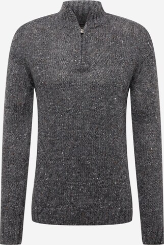 Key Largo Pullover 'SMITH' in Grau: predná strana