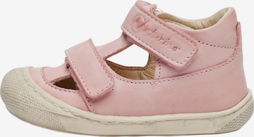 NATURINO Offene Schuhe 'PUFFY' in Pink: Vorderseite