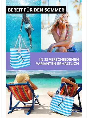 DonDon Beach Bag in Blue