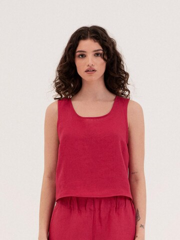 Top 'Ella' di AmourLinen in rosa