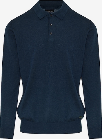 Funky Buddha Neulepaita värissä sininen: etupuoli