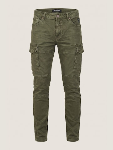 Tapered Jeans cargo di KOROSHI in verde
