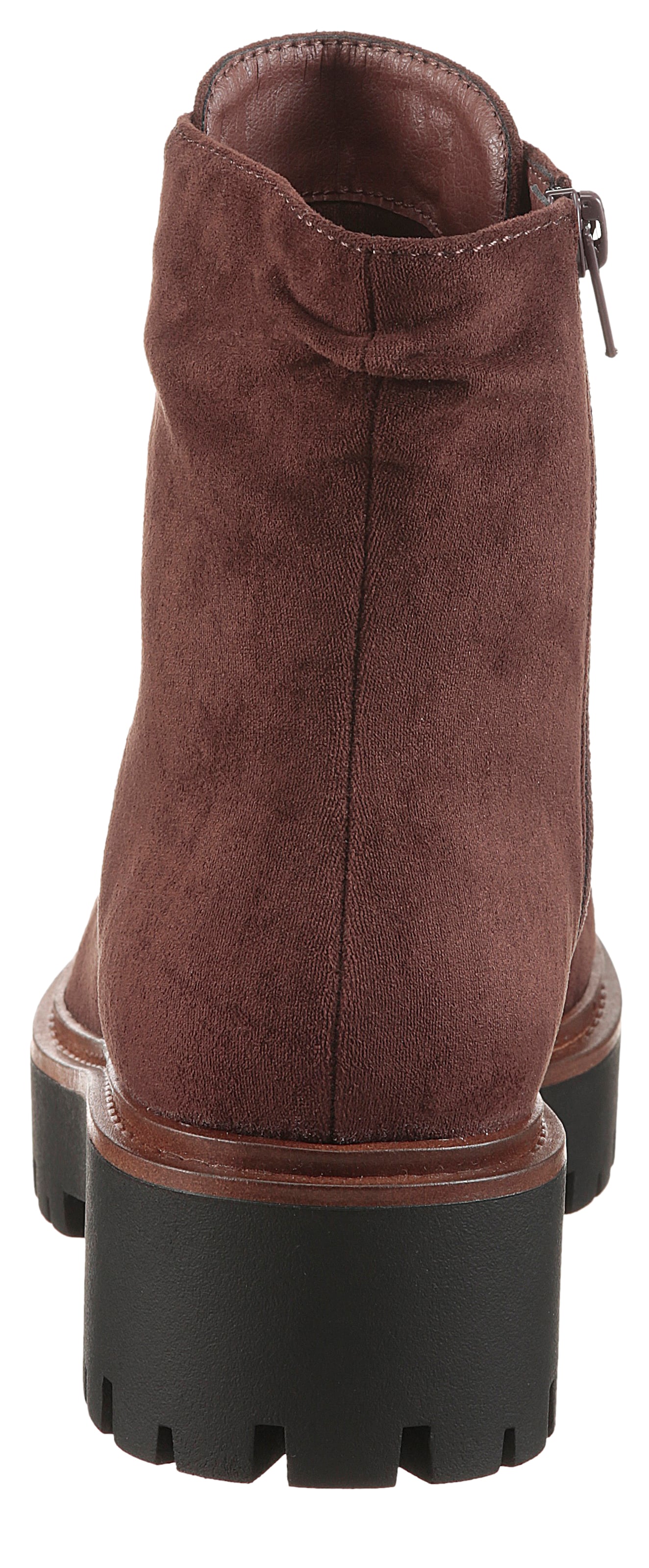 Aniston Schnürstiefelette in Braun