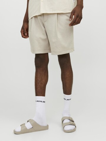 JACK & JONES Wide leg Chino trousers in Beige
