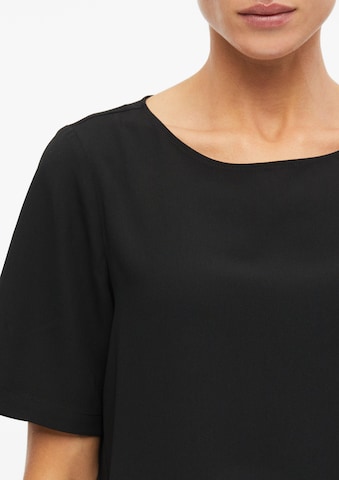 s.Oliver Blouse in Zwart