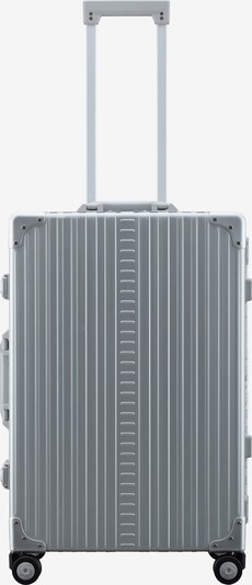 Aleon Traveler 4-Rollen Trolley 67 cm mit Kleidersack in silber, Produktansicht