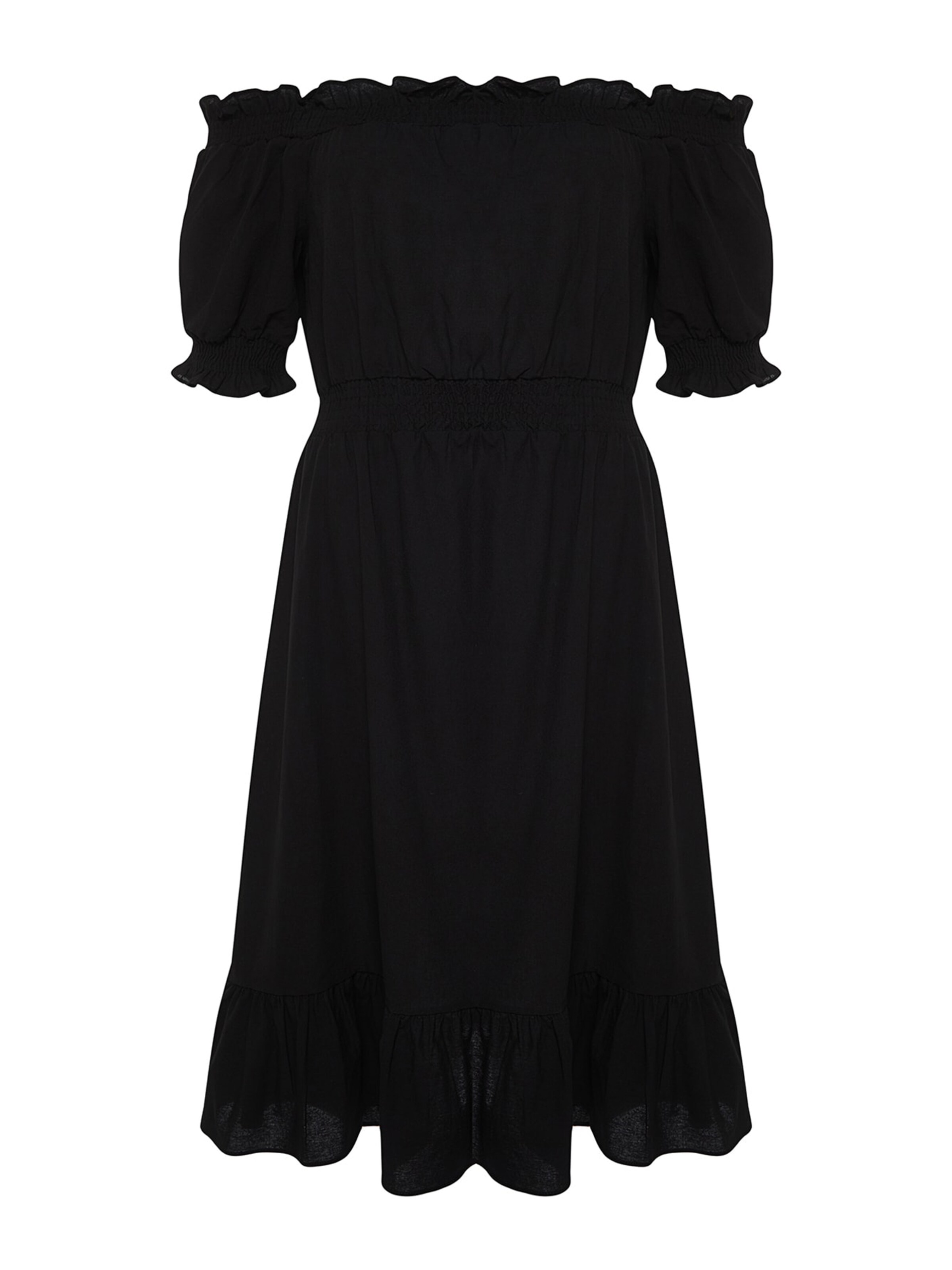 Trendyol Curve Robe en noir, Vue avec produit