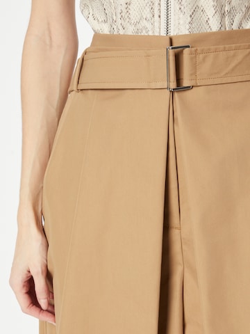 3.1 Phillip Lim Wide leg Παντελόνι τσίνο σε μπεζ