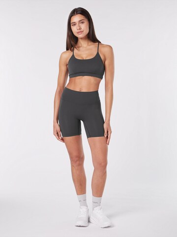 YO-GAYA Skinny Leggings in Grijs: voorkant