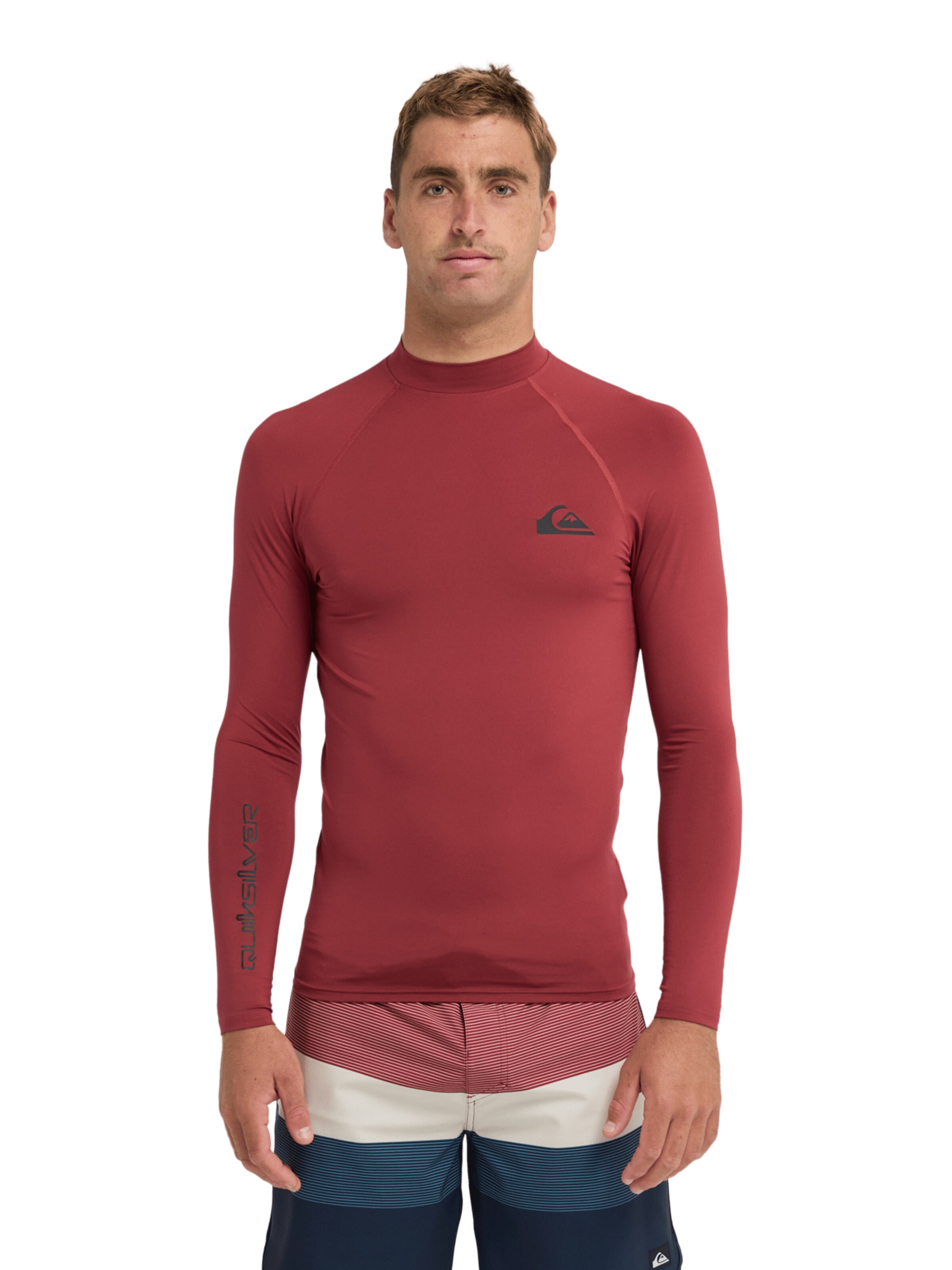 QUIKSILVER Funktionsshirt 'Everyday' in Rot: Vorderseite
