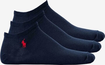 Polo Ralph Lauren Къси чорапи 'GHOST PED' в синьо