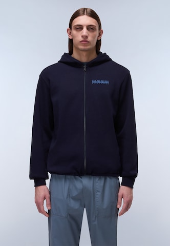 NAPAPIJRI - Sudadera con cremallera 'B-Vanni' en azul