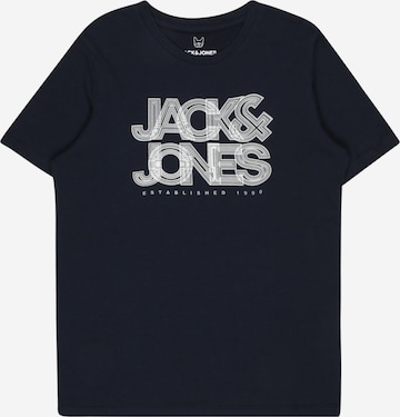 Jack & Jones Junior قميص 'Booster' بـ أزرق: الأمام