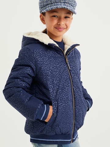 WE Fashion Winterjas in Blauw