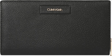 Calvin Klein Portmonetka w kolorze czarny: przód