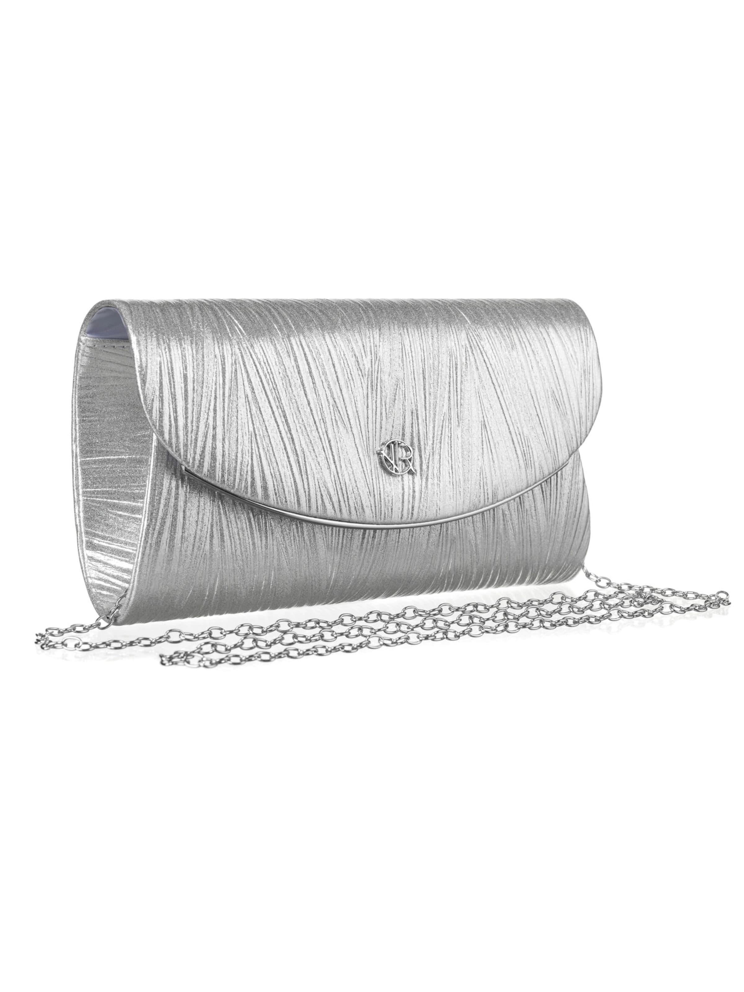 Tomshop24-7 Clutch 'Rovicky Nela' in Silver: front