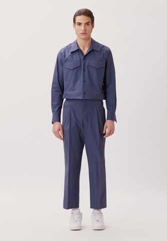 Studio Seidensticker Regular fit Button Up Shirt 'Studio' in Blue