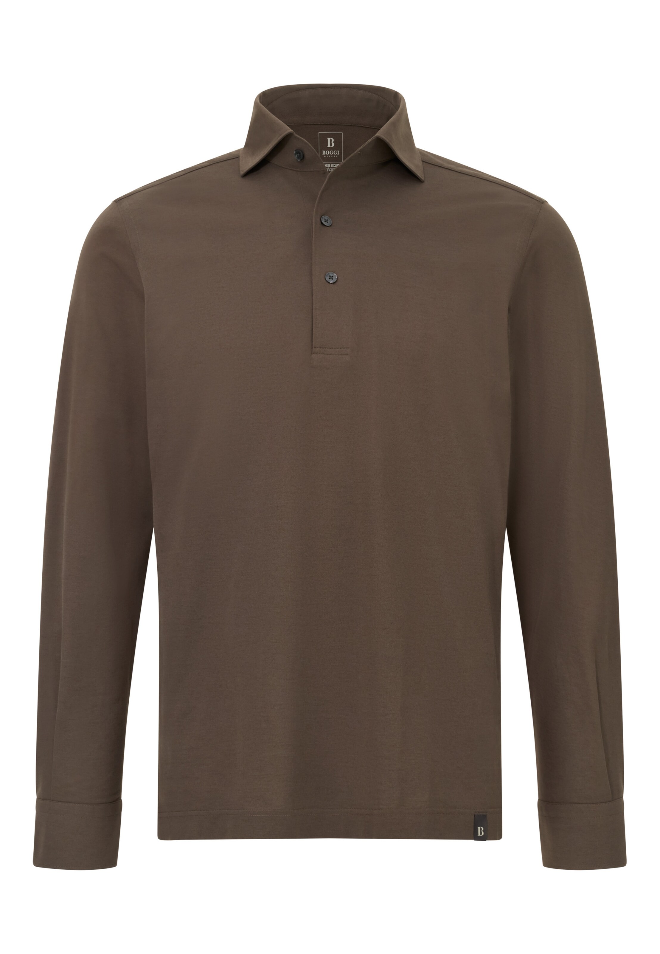 Boggi Milano Shirt in de kleur Bruin, Productweergave